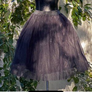 NWT Black Crinoline